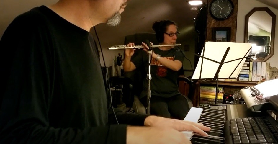 Piano Flute Duet by Aimee Simpson-Carroll and Stephan Carroll